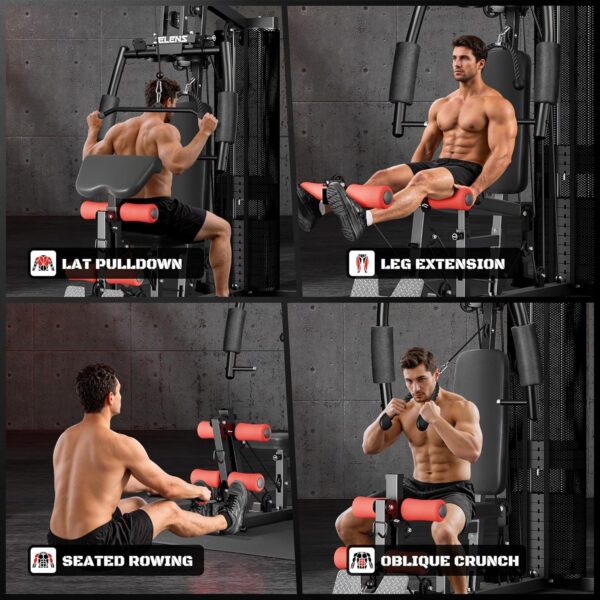 Home Gym, Multifunctional H11 Home Gym Equipment, Workout St...