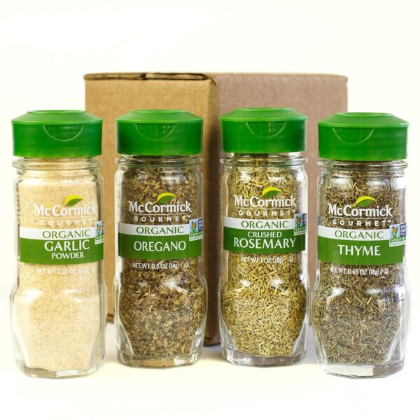McCormick Gourmet Organic Garlic & Herbs Everyday Basics Var...