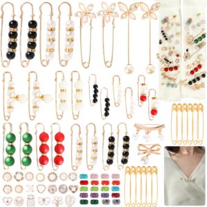 Gold Brooches Pins Charms for Socks: LOTOFUN Fashion 12,80,1...