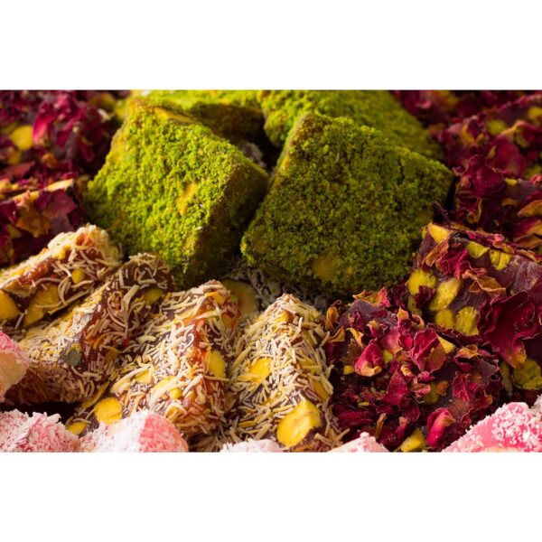 Cerez Pazari Turkish Delight Pistachio with Fantastic Rose &...