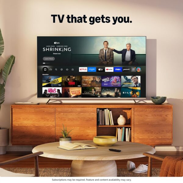 Hisense 55" Class U6 Series Mini-LED 4K UHD Smart Fire TV (5...