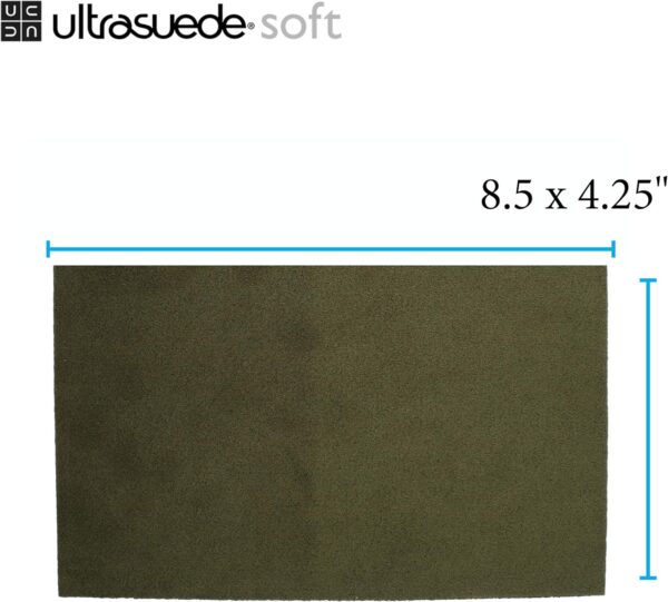 Ultrasuede Fabric, Soft (ST, Style 223), Ivy Color, 8.5' x 4...