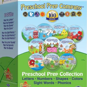 Preschool Prep Series Collection - 10 DVD Boxed Set (Meet th...