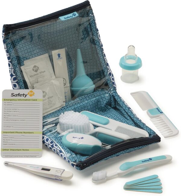 Safety 1st Deluxe Baby Healthcare and Grooming Kit, Arctic B...