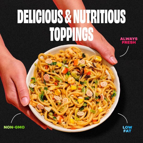The Ramen Bae - Classic Seafood and Vegetables MIx, Dried Ra...
