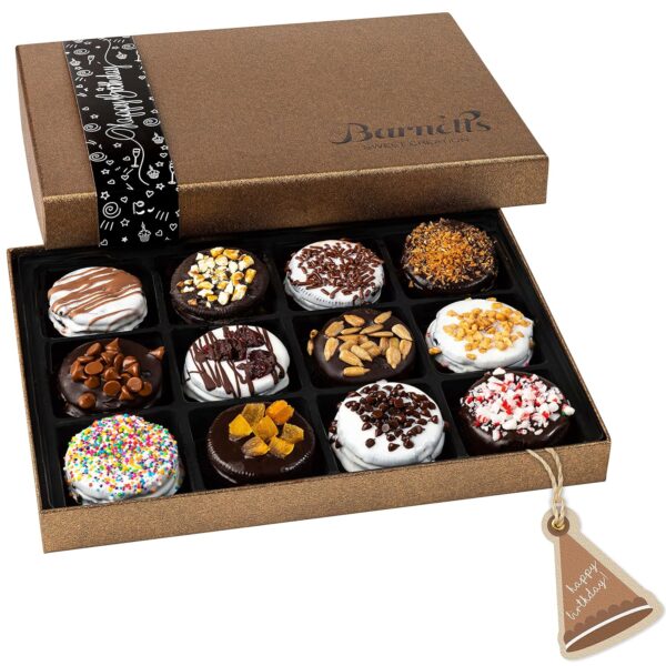 Barnetts Happy Birthday Gifts Chocolate Cookies Basket for W...