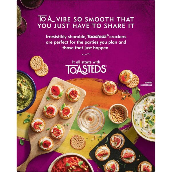 Toasteds Crackers, Cracker Collection, Lunch Snacks, Variety...