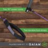 Gaiam Restore Pilates Bar Reformer Kit - Home Fitness Equipm...