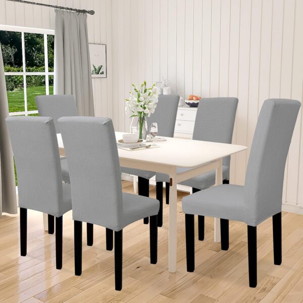 Easy-Going 100% Waterproof Dining Room Chair Cover Set of 6,...
