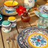 Euro Ceramica Zanzibar Collection 16 Piece Dinnerware Set Ki...