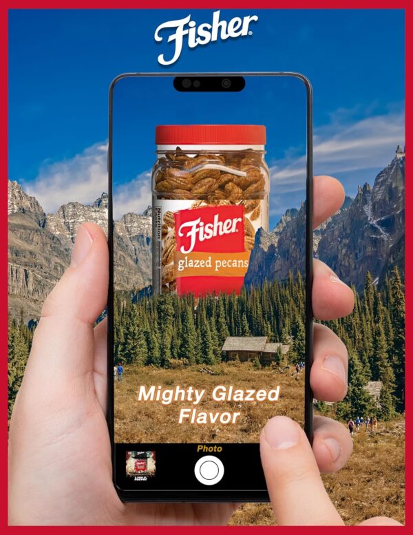 Fisher Snack Glazed Pecans Candied, 24 oz (Pack of 1), Junio...