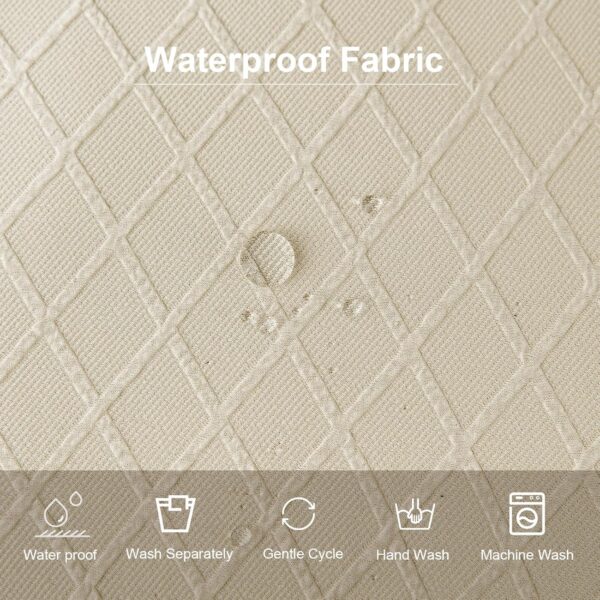 Genina Waterproof Seat Covers for Dining Room Chairs Covers ...