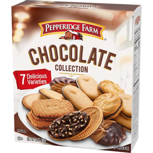 Pepperidge Farm Chocolate Collection, 7 Cookie Varieties, 13...