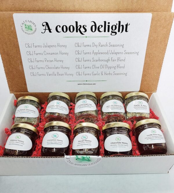 C&J Farms Texas Gourmet Artisan Seasonings A Cook’s Delight ...